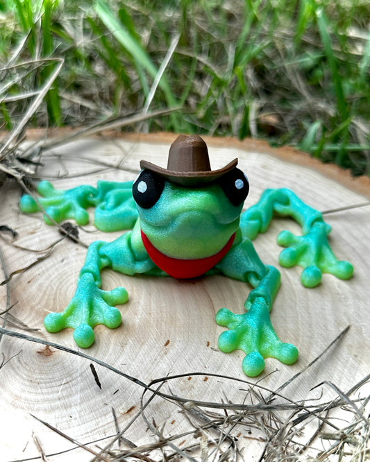 Articulating Cowboy Frog