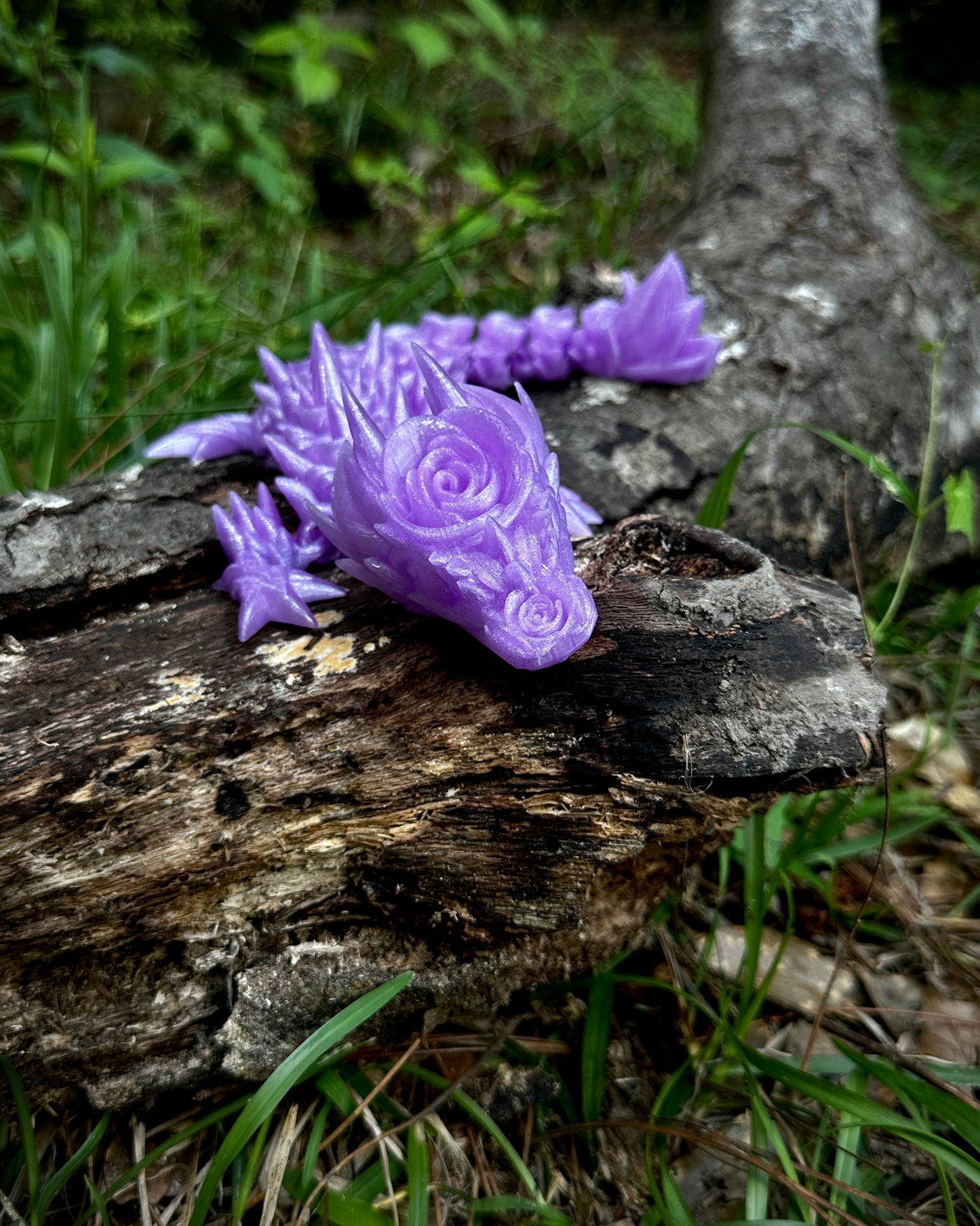 Articulating Baby Rose Dragon