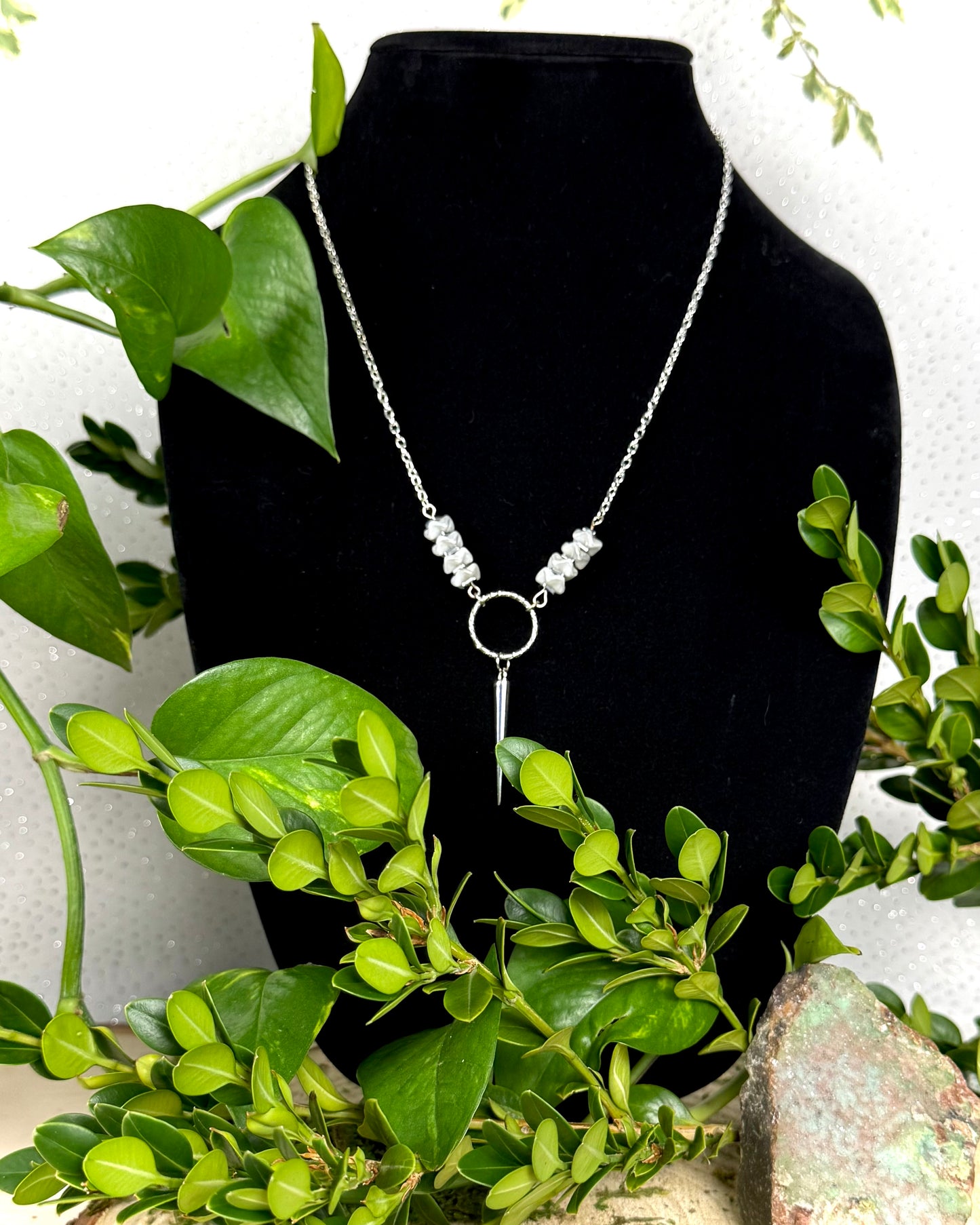 Stacked Spine Necklace