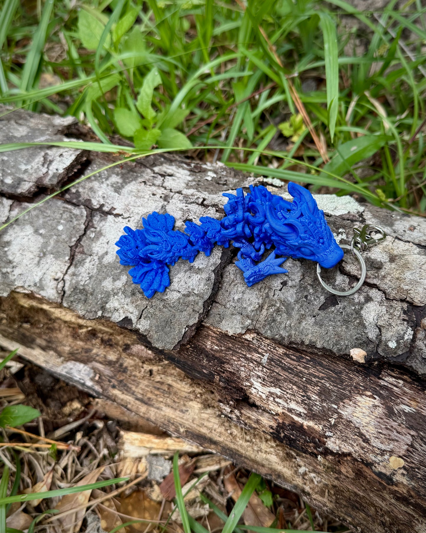 Articulating Lunar Dragon Tadling Keychain
