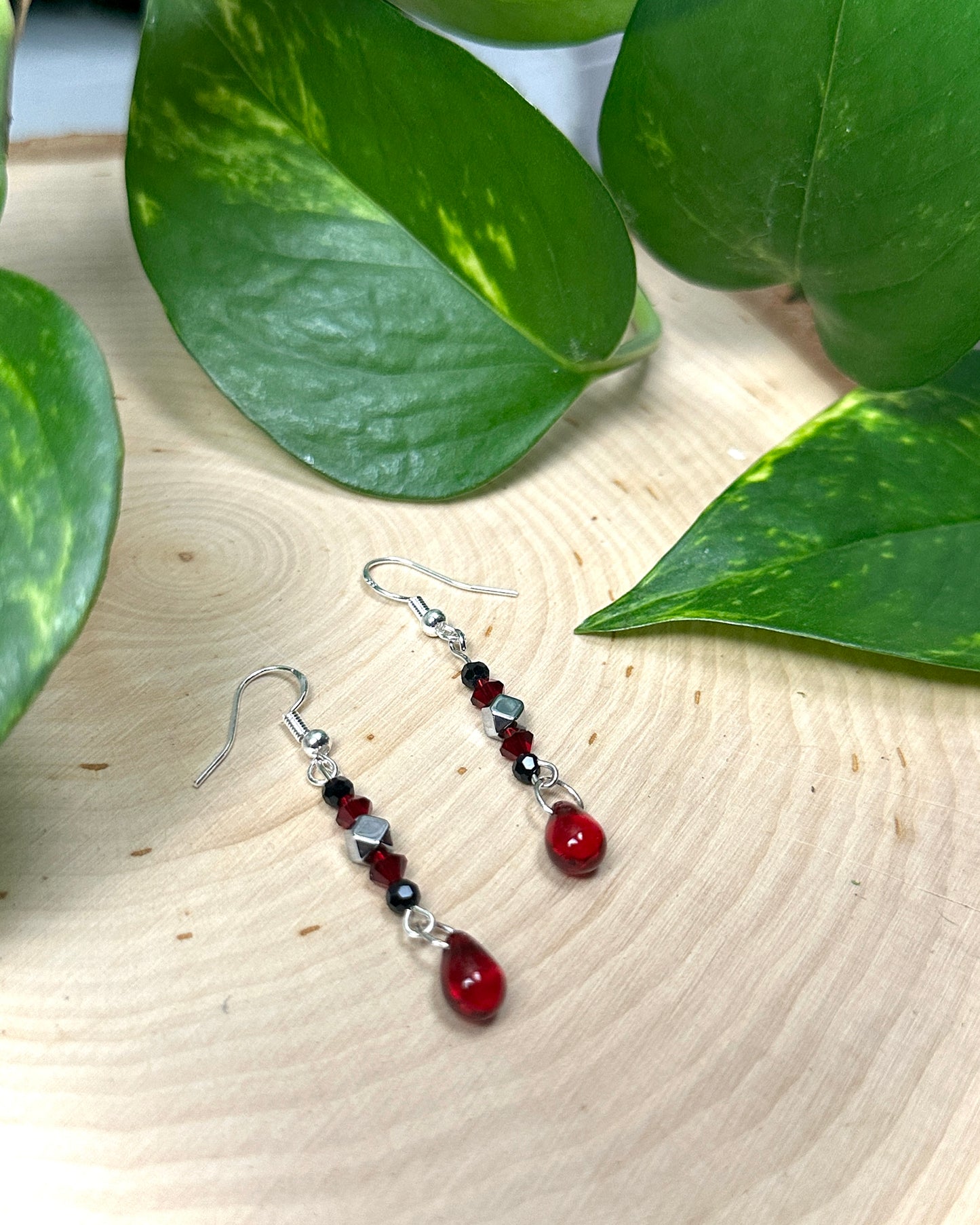 Bloodied Resilience Earrings