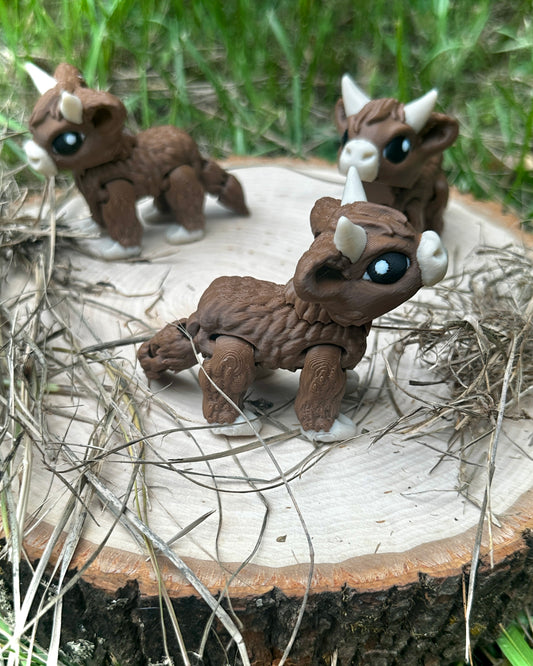 Tiny Highland Cow