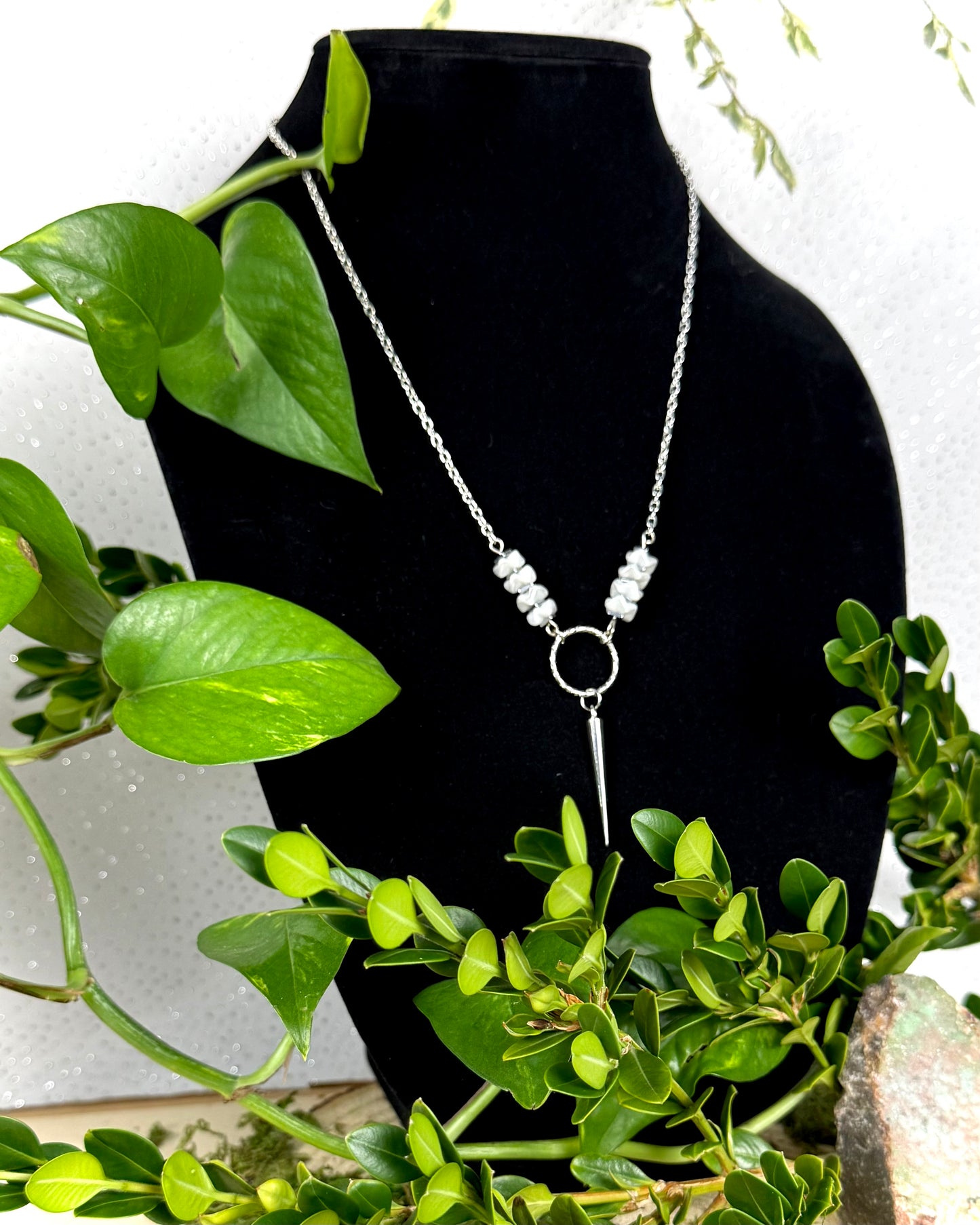 Stacked Spine Necklace