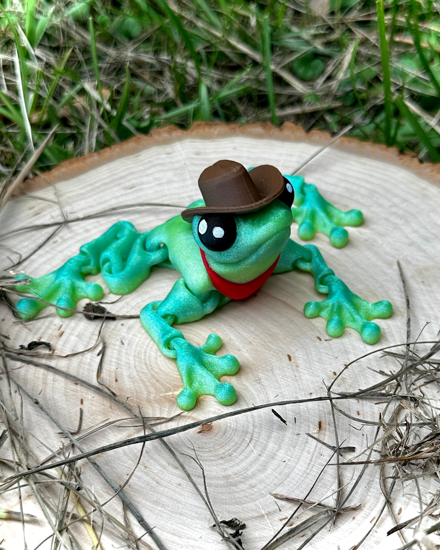 Articulating Cowboy Frog