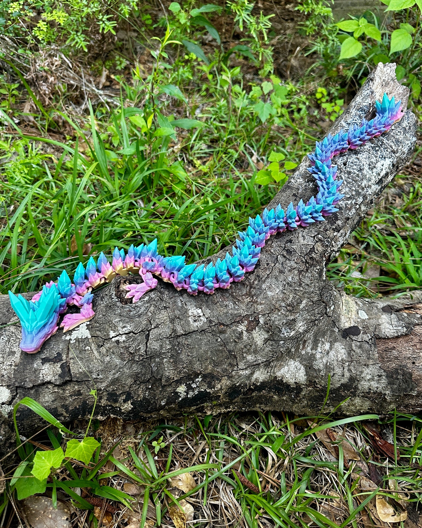 Articulating Crystal Dragon
