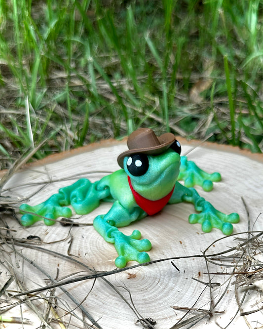 Articulating Cowboy Frog