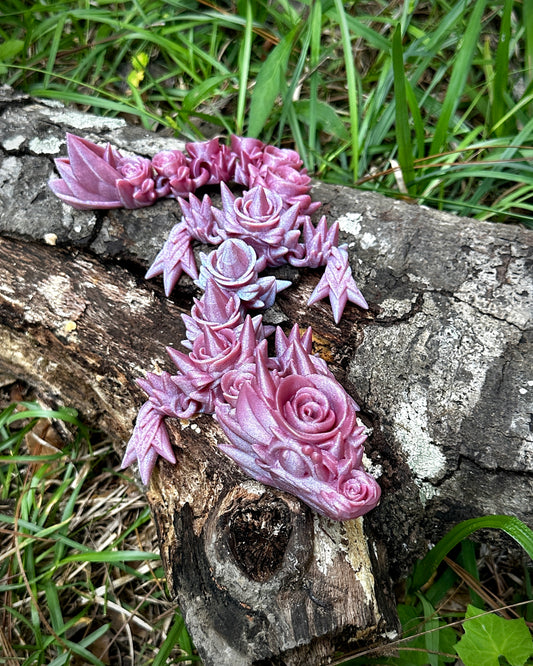 Articulating Baby Rose Dragon