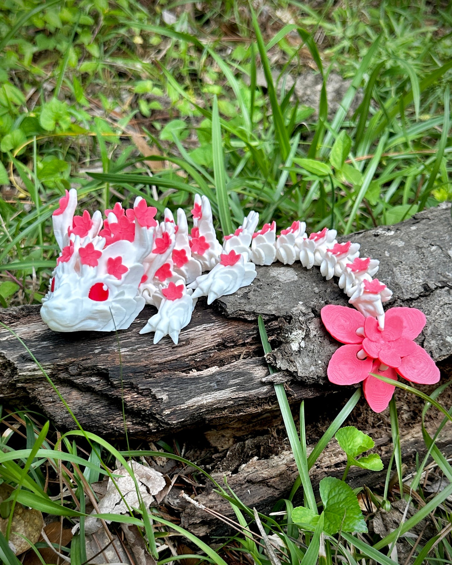 Articulating Baby Cherry Blossom Dragon